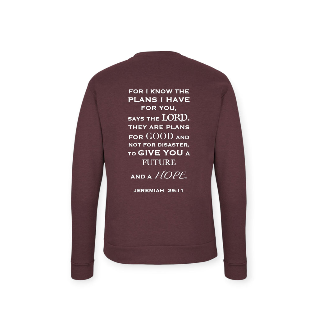 JEREMIAH 29:11 CREWNECK SWEATSHIRT