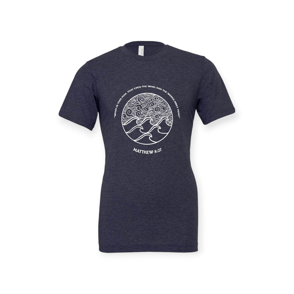 WIND-N-WAVES (MATH. 8:27) T-shirt