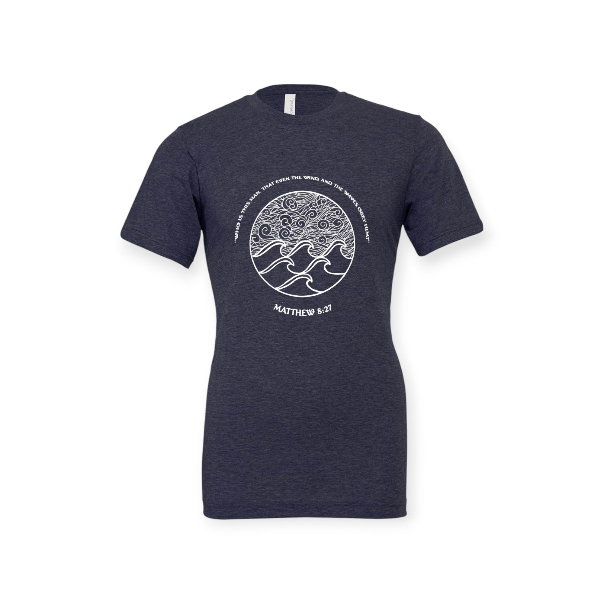 WIND-N-WAVES (MATH. 8:27) T-shirt