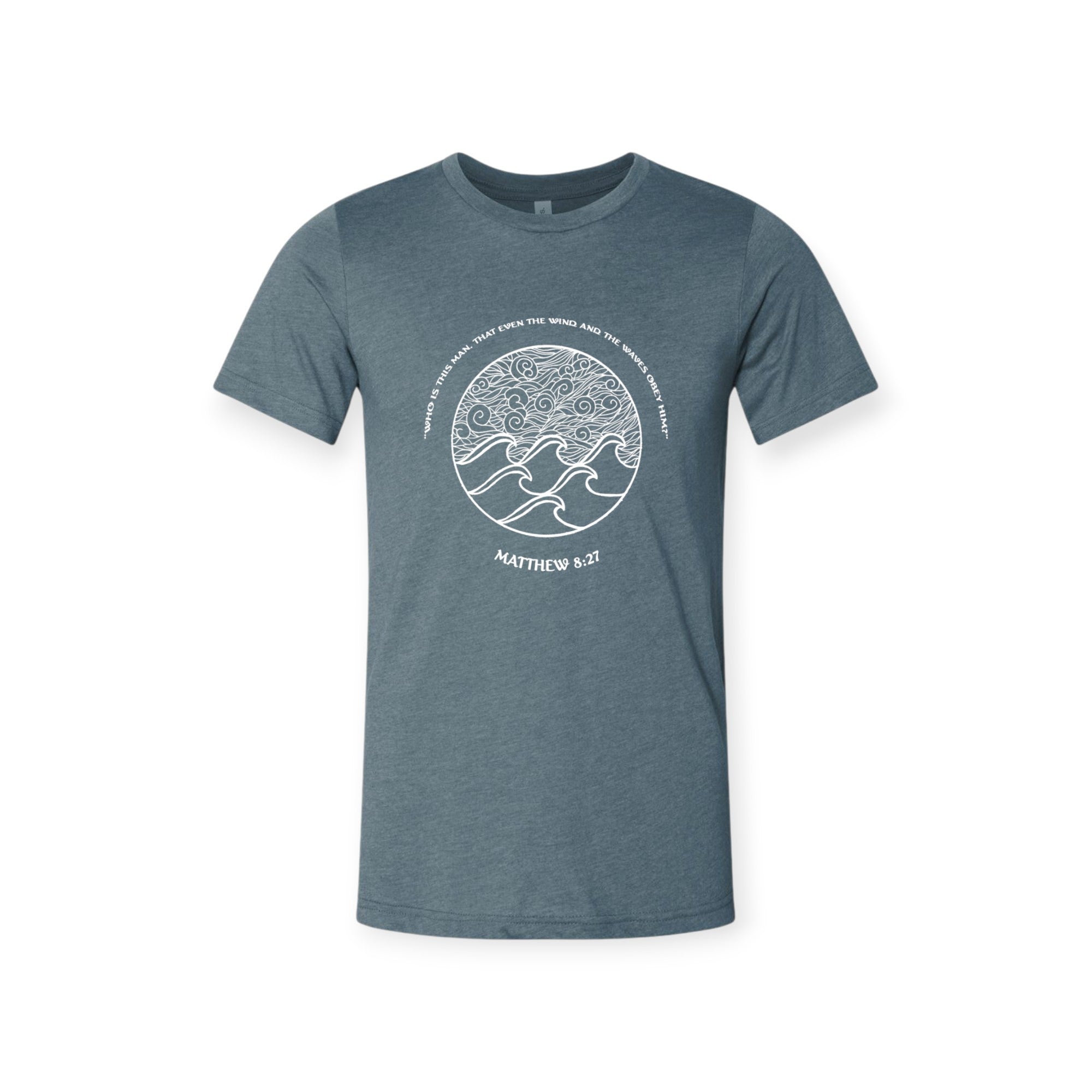 WIND-N-WAVES (MATH. 8:27) T-shirt
