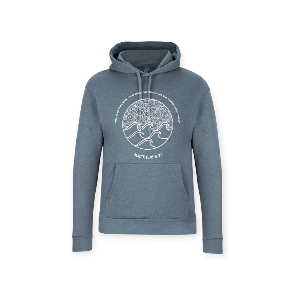 WIND-N-WAVES (MATH. 8:27) HOODED SWEATSHIRT