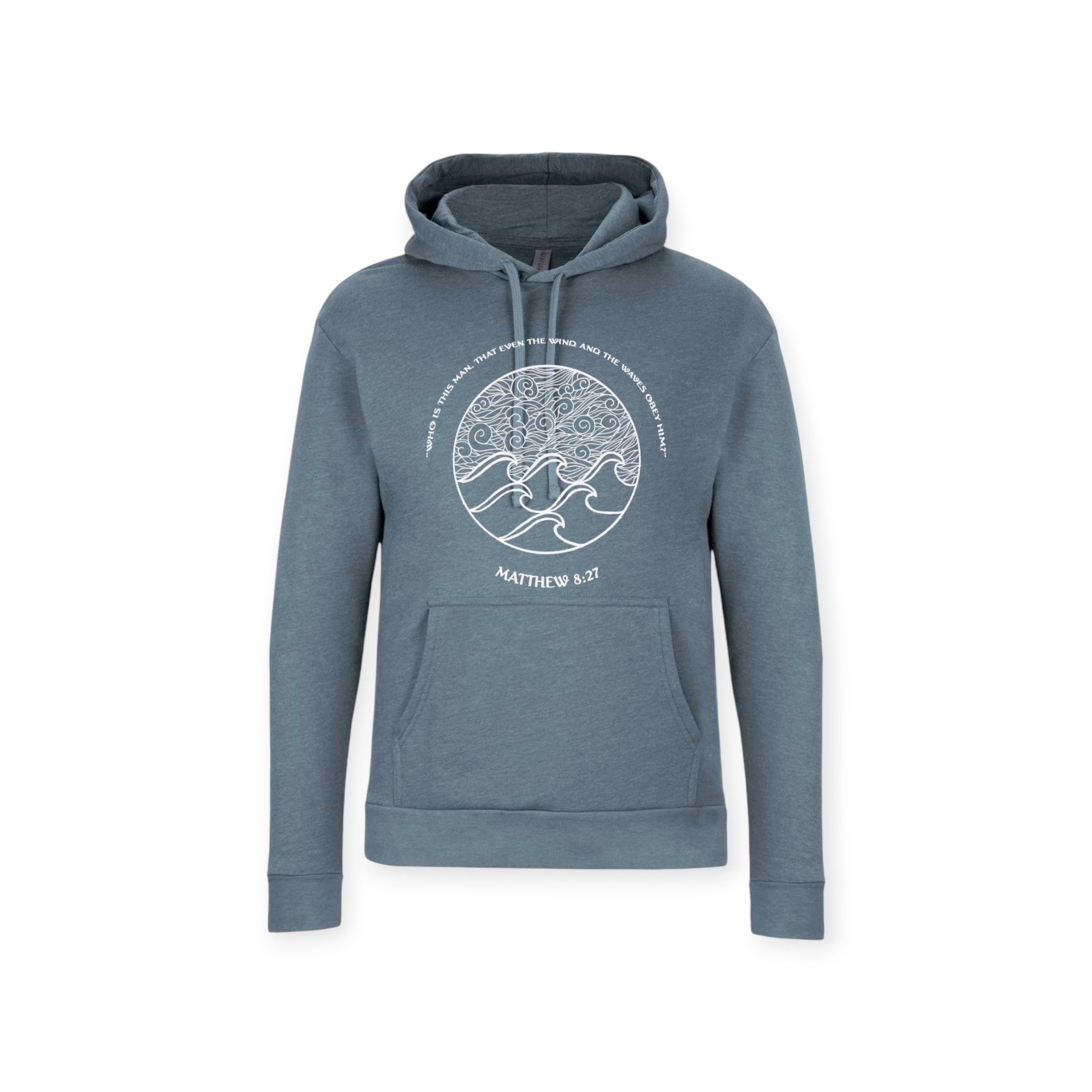 WIND-N-WAVES (MATH. 8:27) HOODED SWEATSHIRT