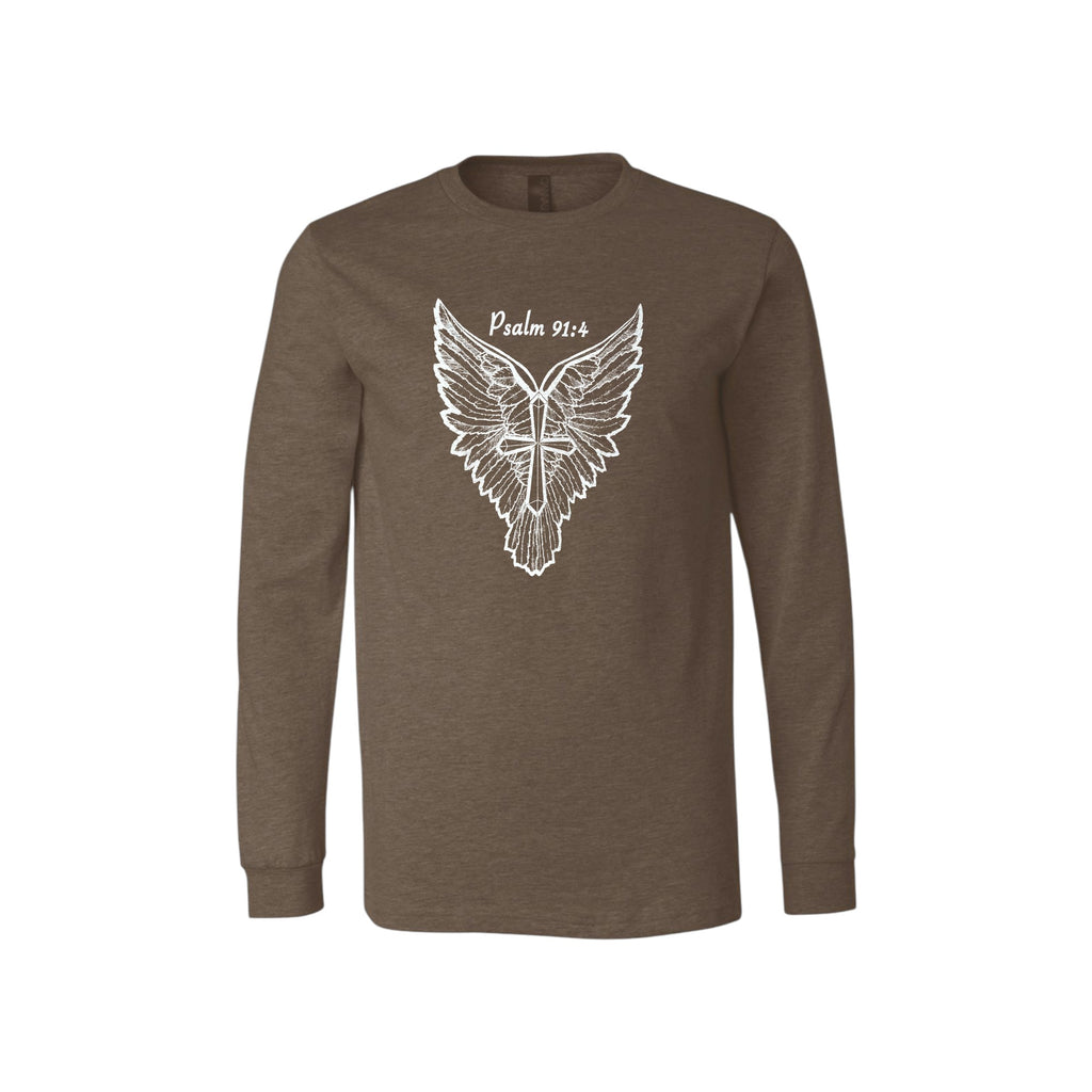 WINGS (PSALM 91:4) LONG SLEEVE T-shirt